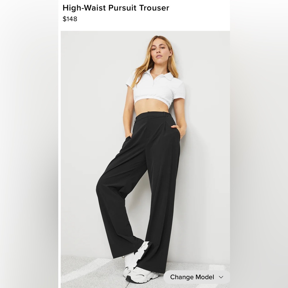 ALO Yoga EUC High Waist Pursuit Trouser size small
